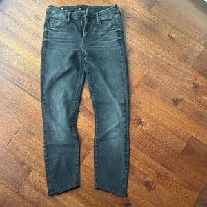 MOTHER black Skinny Jeans